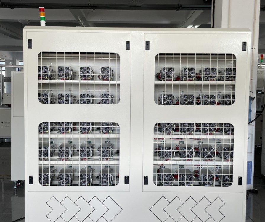 600W電池PACK放電老化柜細(xì)節(jié)